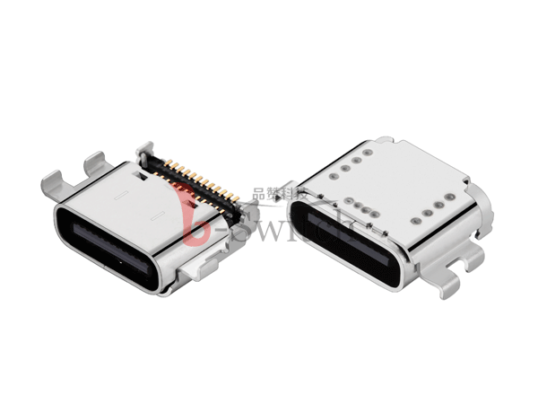 USB4.0沉板 24Pin双壳双贴母座