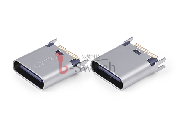 USB4.0夹板24pin Type C母座