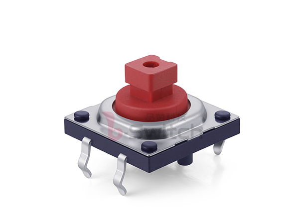 超长寿命轻触开关12×12×H