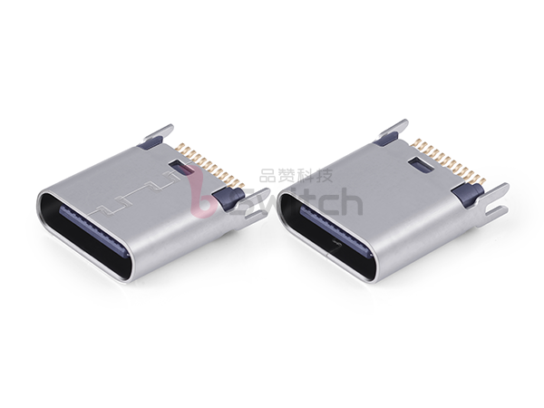 USB4.0夹板24pin Type C母座