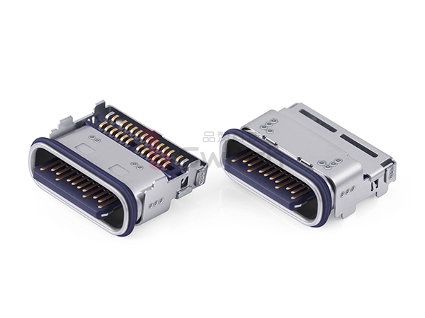 防水板上16/24pin Type C母座