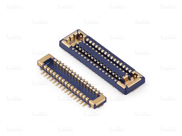 0.35mm Pitch 合高H0.70mm 双排立贴公座/母座 BTB 