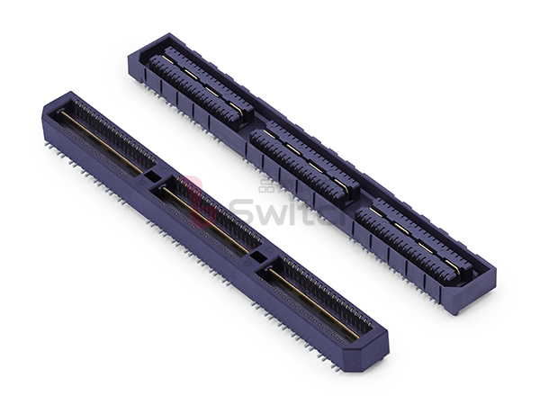 0.80mm Pitch 合高H5.0mm 双排立贴公座/母座 BTB 抽P系列